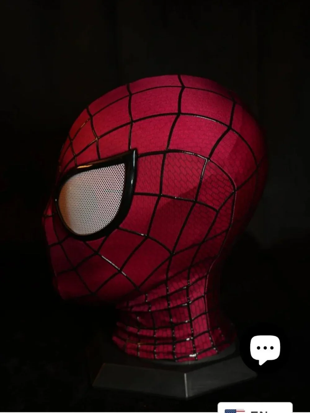 Spiderman Movie Prop Mask (wearable)
